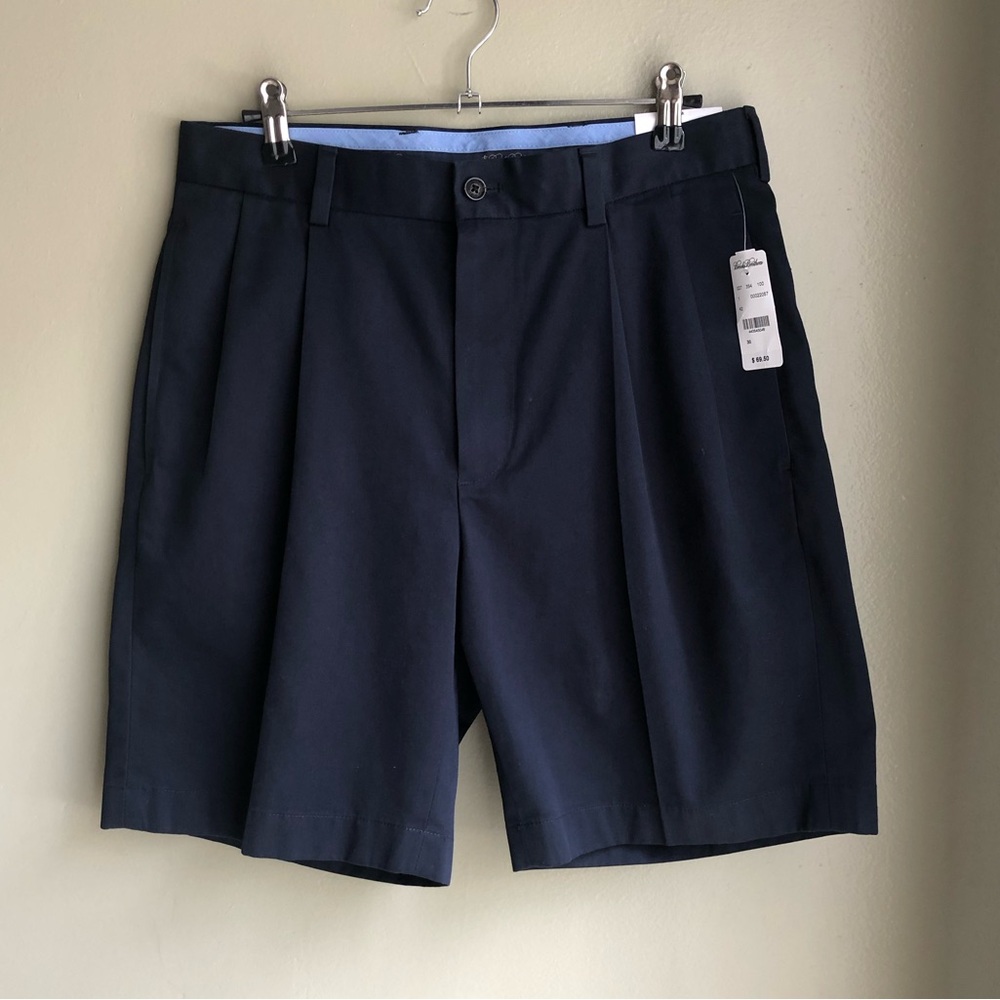 NWT! Brooks Brothers Lightweight Advantage Chino Short Navy Size: W30